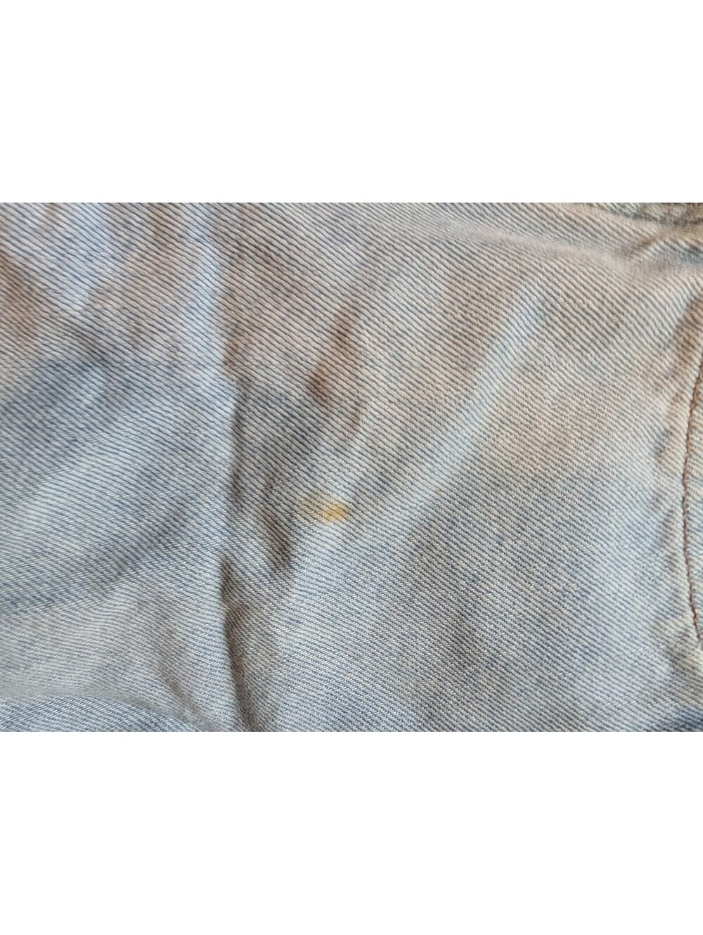 Santana Vintage 100% Cotton Denim Zip-Up Skirt – Made in Canada size 11 - Picture 4 of 8